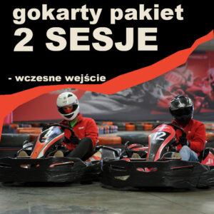 2x wczesna sesja gokartem standard Bemowo