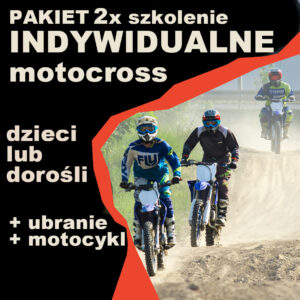 2x trening indywidualny + motocykl