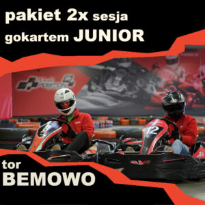 2x sesja gokartem Junior BEMOWO
