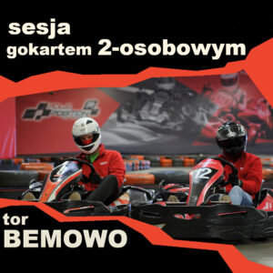 Sesja gokartem 2-osobowym BEMOWO
