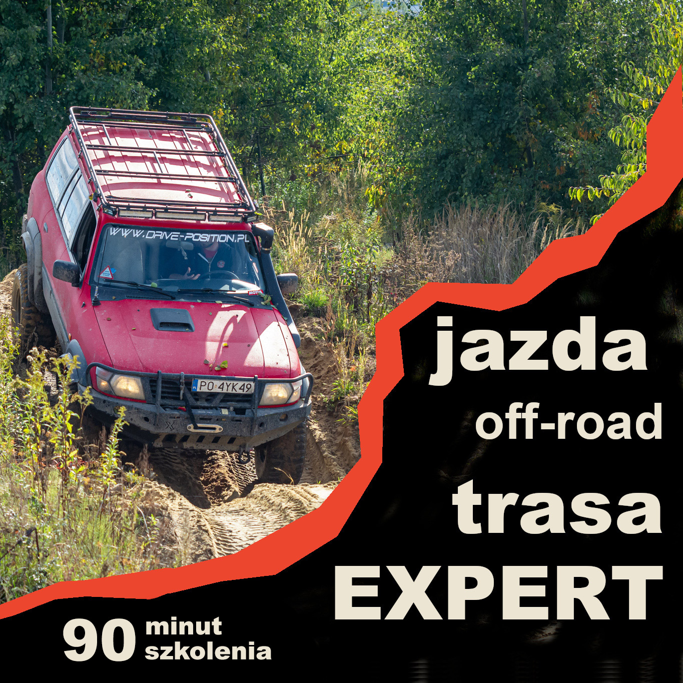 Jazda off-road Expert - ok 90 minut