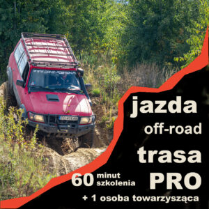 Jazda off-road PRO - ok 60 minut + 1 osoba