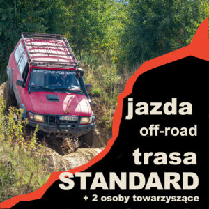 Jazda off-road Standard - 35-40 minut + 2 osoby